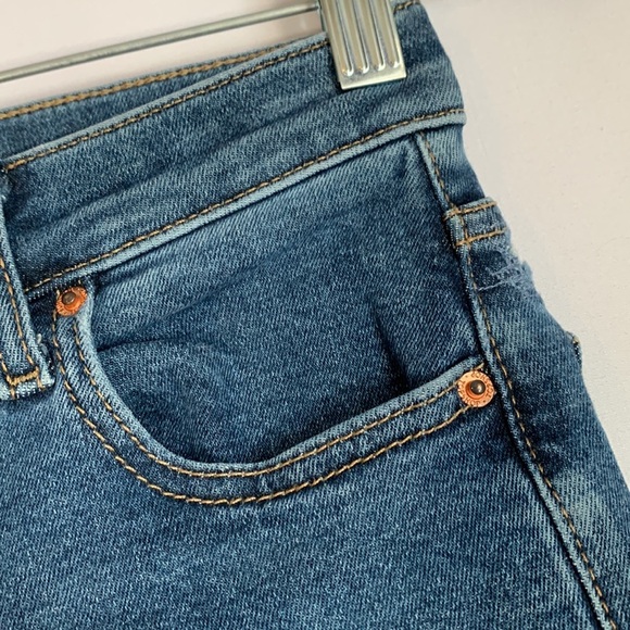 Topshop Blue Jamie Skinny Jeans - Picture 4 of 11